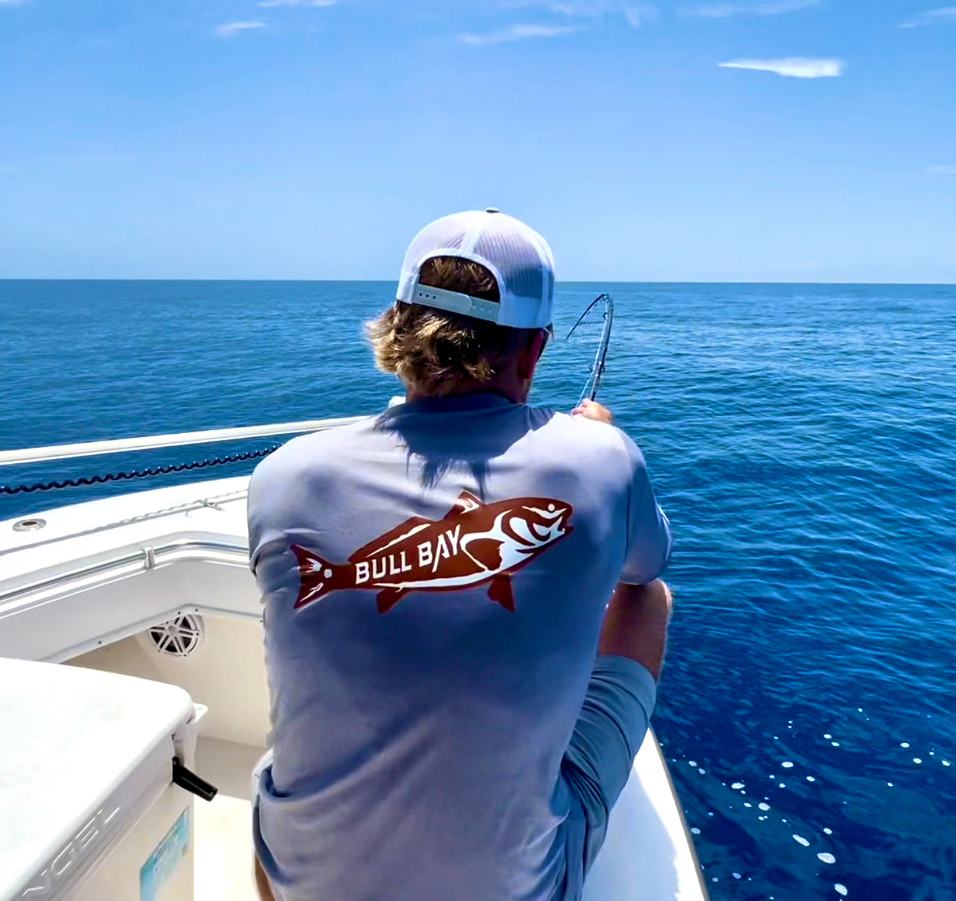 Redfish Performance Long Sleeve Shirt - Heather Steel