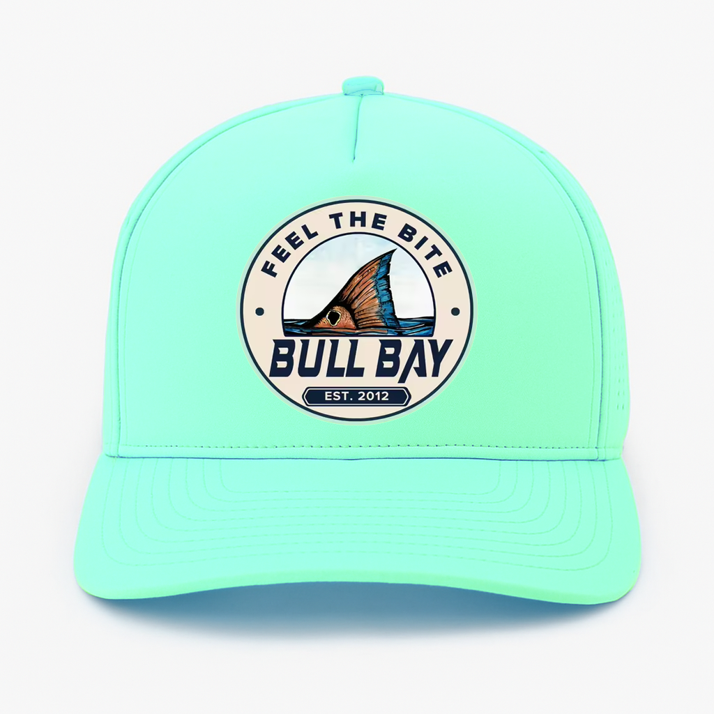 Fieldcore Hat: Redtail Patch - Seafoam