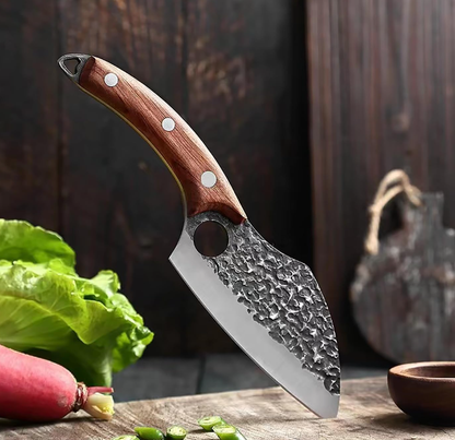 Hand Forged Kitchen Knife 3 Pcs Professional Chef Knife Set.