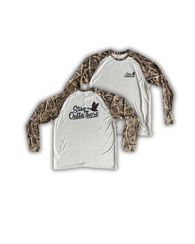 Stay Outta There - Duck/ Camo Performance Shirt