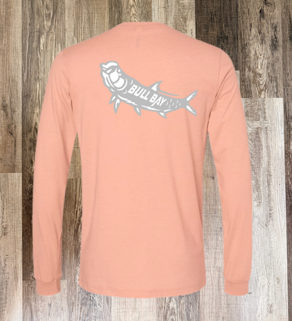 Tarpon Ultra Soft Long Sleeve Shirt - Salmon