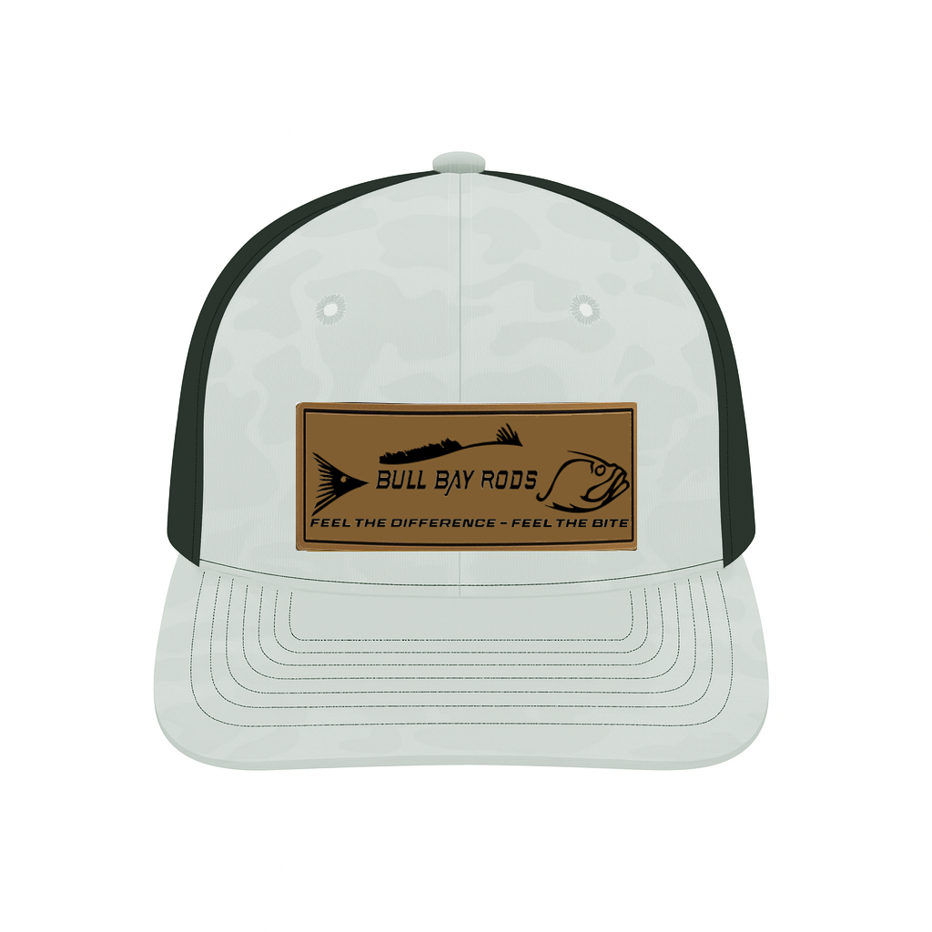 Fieldcore Hat: Bull Bay Rods - Seafoam Camo