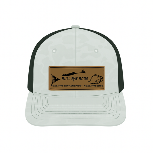 Fieldcore Hat: Bull Bay Rods - Seafoam Camo