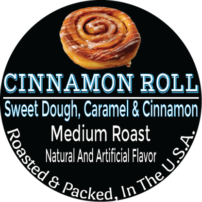 Peacemaker Flavored  Ground Coffee - Cinnamon Roll - 12oz