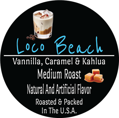 Peacemaker Flavored Ground Coffee - Loco Beach - 12oz