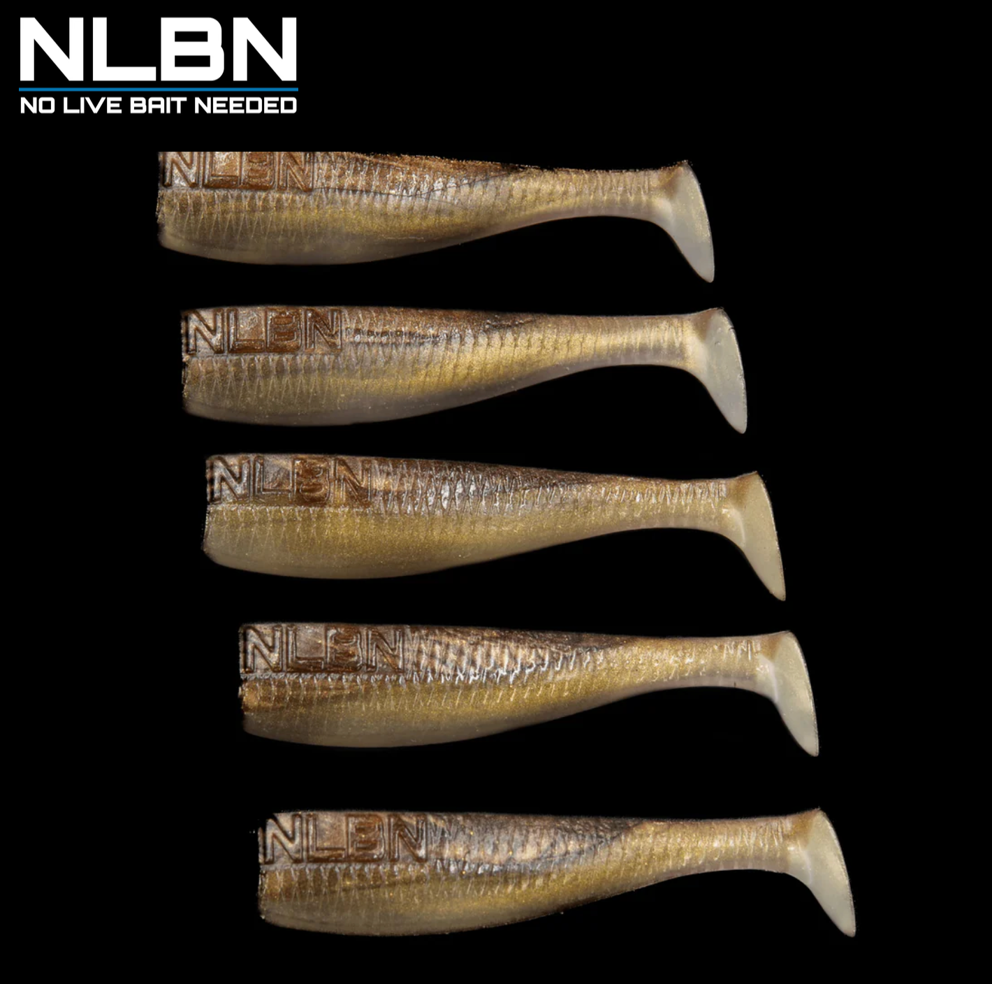 NLBN 3'' Paddle Tail's