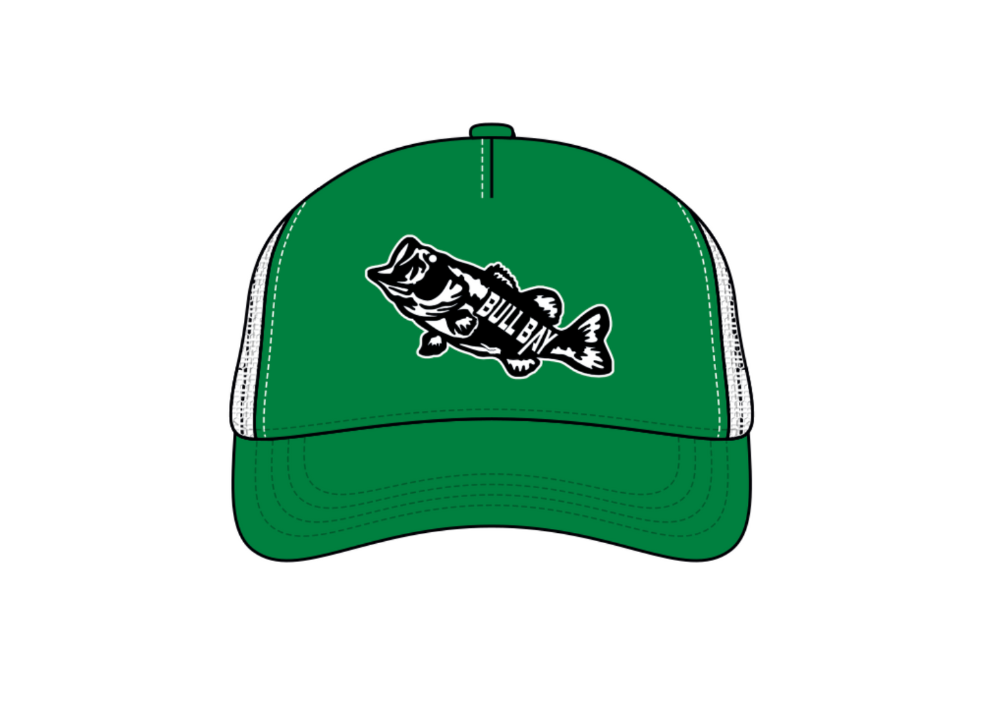 Bull Bay Bass Trucker Hat