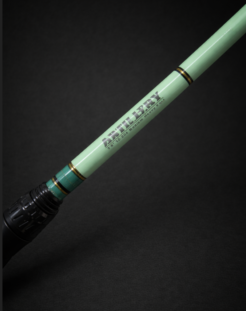 Limited Edition Artillery Custom Rod: 7'8" 10-20#