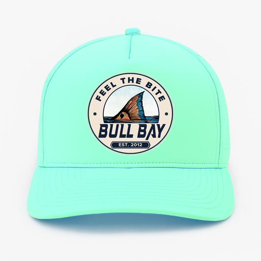 Fieldcore Hat: Redtail Patch - Seafoam
