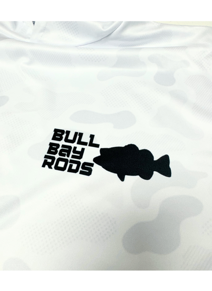 Bull Bay Bass Camo Performance Hoodie