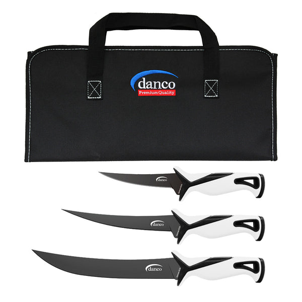 Danco Pro Series 3 Piece Fillet Knife Kit