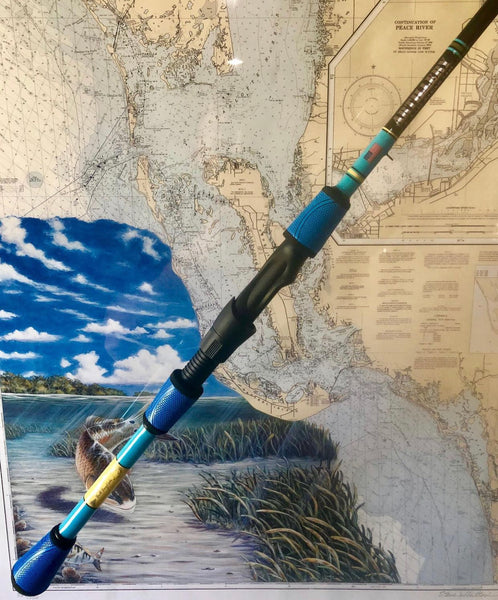 Inshore Artillery Custom Spinning Rod