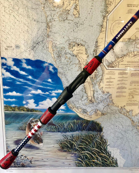 Inshore Artillery Custom Spinning Rod