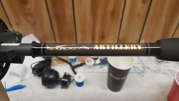 Inshore Artillery Custom Spinning Rod