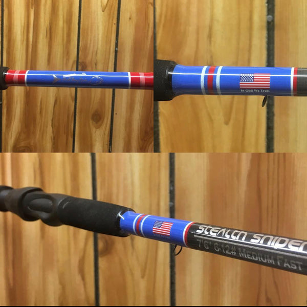 Inshore Artillery Custom Spinning Rod