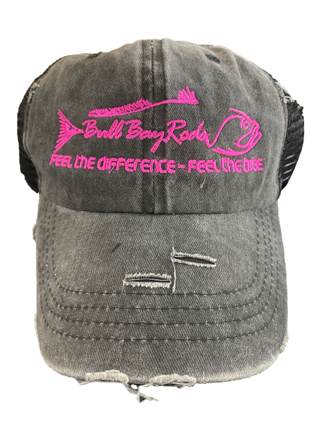 Ladies Ponytail Trucker Hats